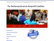 Tablet Screenshot of farrockawaynonprofits.org